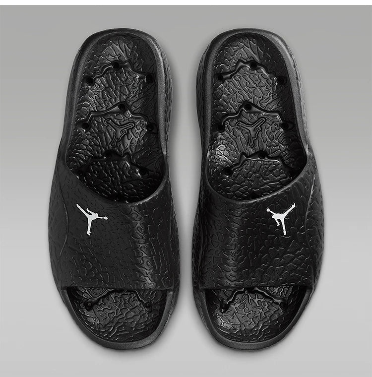 Sandali da bagno uomo Nike Genuine Jordan con texture effetto crack HQ2163-001