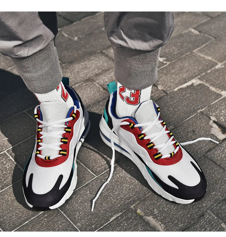Spring Hot Sale of the Season Men's Casual Running Shoes Fashionable Breathable Lightweight Sporty Mesh Upper Durable Rubber ...