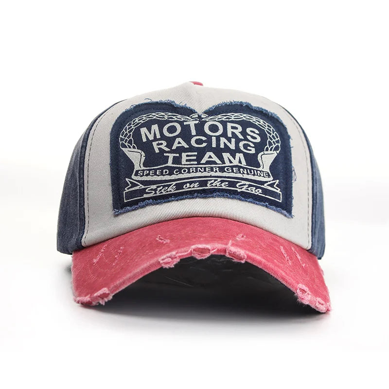 Casquette de baseball en coton printemps-été pour homme, style délavé et vieilli, chapeaux pour homme et femme, casquette de soleil pour l'extérieur, casquettes hip-hop, style décontracté, multicolore