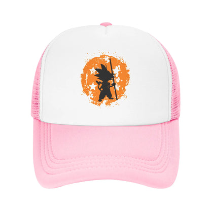 Unisex Dragon Ball Z Goku Dbz Trucker Hats Outdoor Mesh Baseball Caps Snapback Caps Hats Sun Caps Trucker Cap High Quality, Produit gaming premium Fraquane, produits de luxe