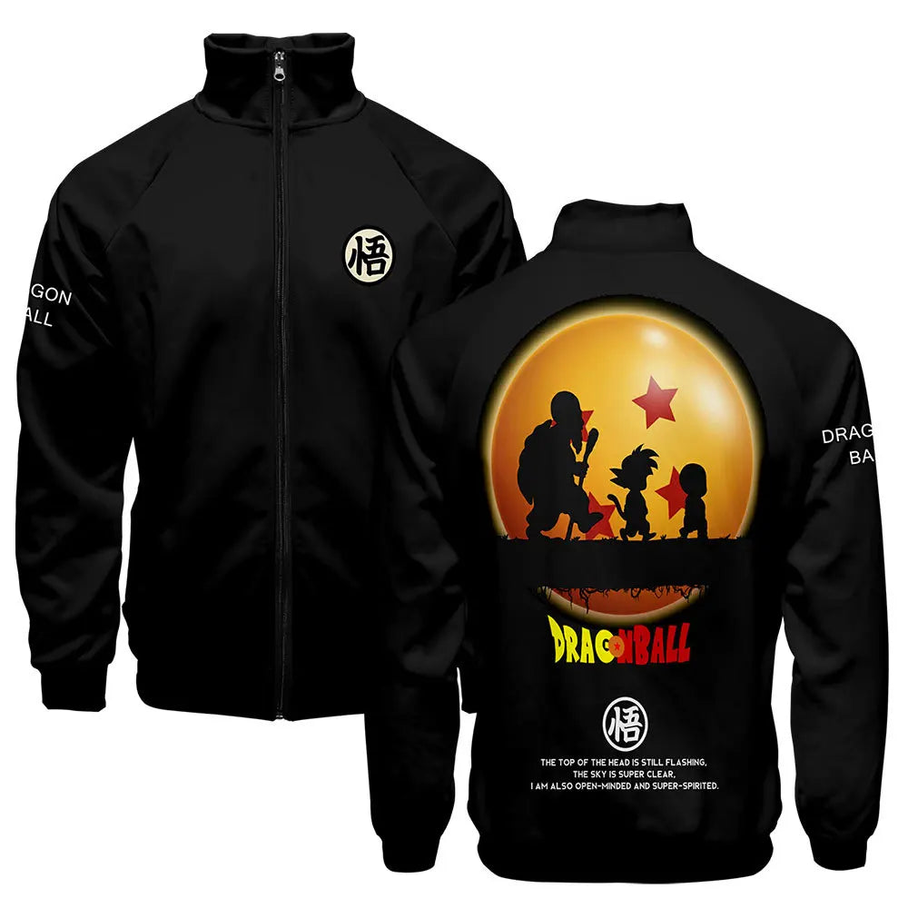 Japan Anime Harajuku Manga Dragon Ball Hoodies Sweatshirt Streetwear Winter Pullover Fashion Long Sleeve Men 3D Print Clothing