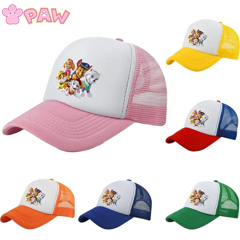 Casquette de baseball Paw Patrol Skye Chase, motif imprimé cartoon/anime, casquette unisexe, mode estivale, chapeaux de soleil, cadeaux d'anniversaire