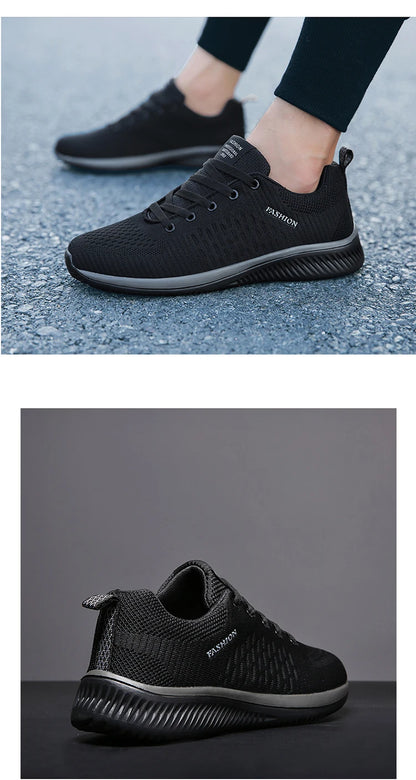 Men's Running Shoes Breathable Light Comfortable Men's Casual Shoes Tennis Outdoor Slip-On Walking Sneakers