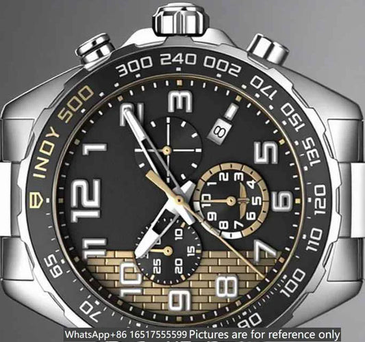 43mm Men's Luxury Watches in 904L Steel Quartz Movement Exquisite Heritage and Artisanal Excellence-T