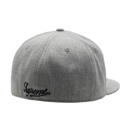 Embroidered Full Closed Fitted Cap Hat New York Size Trucker Bboy Men Bill Hip Hop Plain Baseball Snapback Flat Visor Brim Era