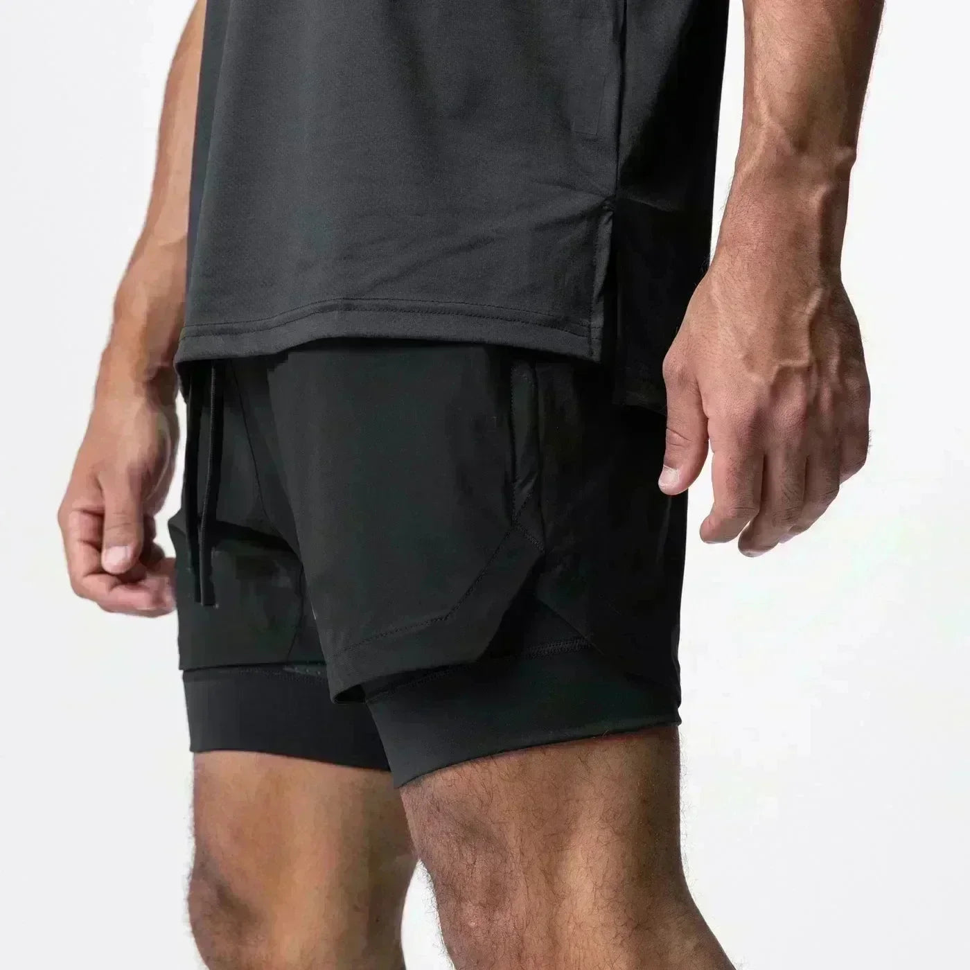 2026 Dragon Ball Summer Broly Men's Bot Fitness Double-Layer Replica Two-Piece Loose-Fit Training Running Shorts Casual Pants