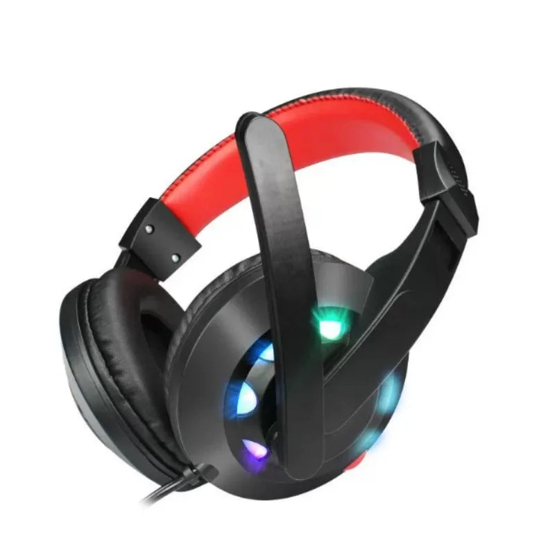Casque audio supra-auriculaire A65 pour l'éducation en ligne, l'enregistrement audio et vidéo, l'ordinateur de bureau, le jeu et l'e-sport