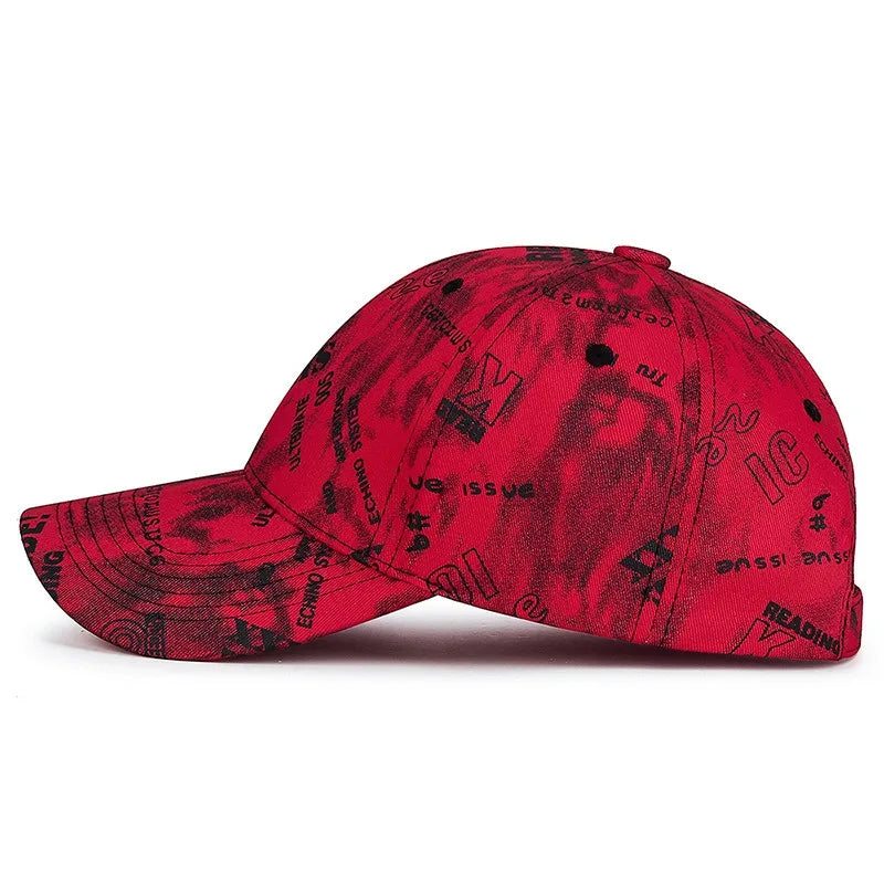 New Cool Fashion Women Men Sport Baseball Cap Spring Summer Female Male Cotton Print Hiking Beach Caps Hat For Women Men