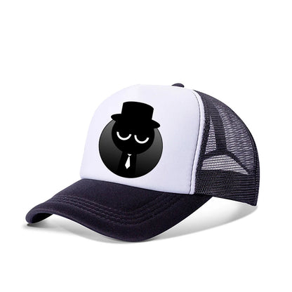 Casquettes de baseball Sprunkis pour garçons et filles : casquettes pour enfants à motif de dessins animés, casquettes hip-hop en maille respirante, casquettes mignonnes de style anime, casquettes anti-soleil, cadeaux d'anniversaire