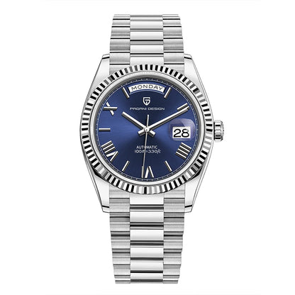 PAGANI DESIGN New DD36 Rose Gold Luxury Automatic Mechanical Watch For Men ST16 100M Waterproof AR Sapphire Glass Wristwatch Men