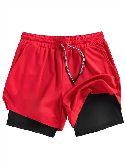 New Dragon Ball GOKU Majin Buu Anime Peripheral Printed Double-layer Shorts Summer Men's and Women's Fashion Sports Shorts
