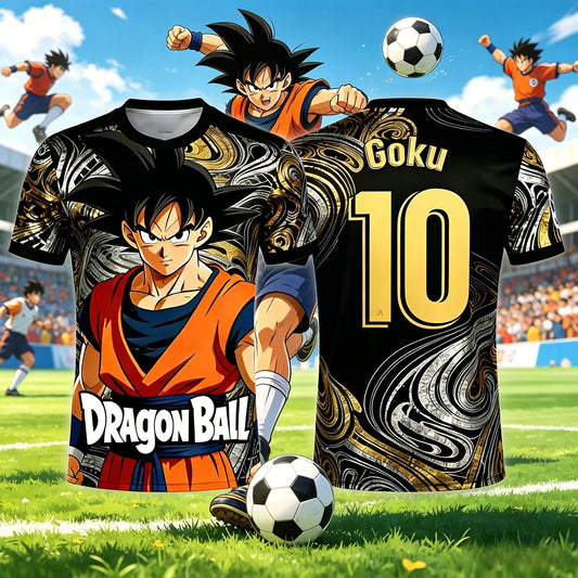 2026 Summer Dragon Ball Retro Fitness T-shirt Men's Oversized 3D Printed Short-sleeved Family Unisex Children's Sports Shirt Y2k