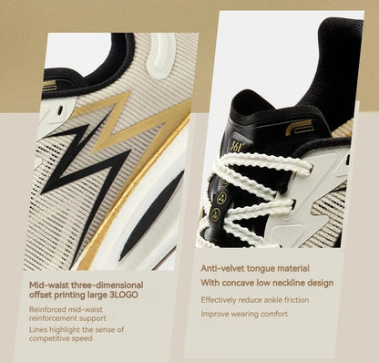 361 Degrees Biospeed 3.0 PRO Men's Running Shoes Sports Professional Marathon Lightweight Breathable Female Sneakers 672412208