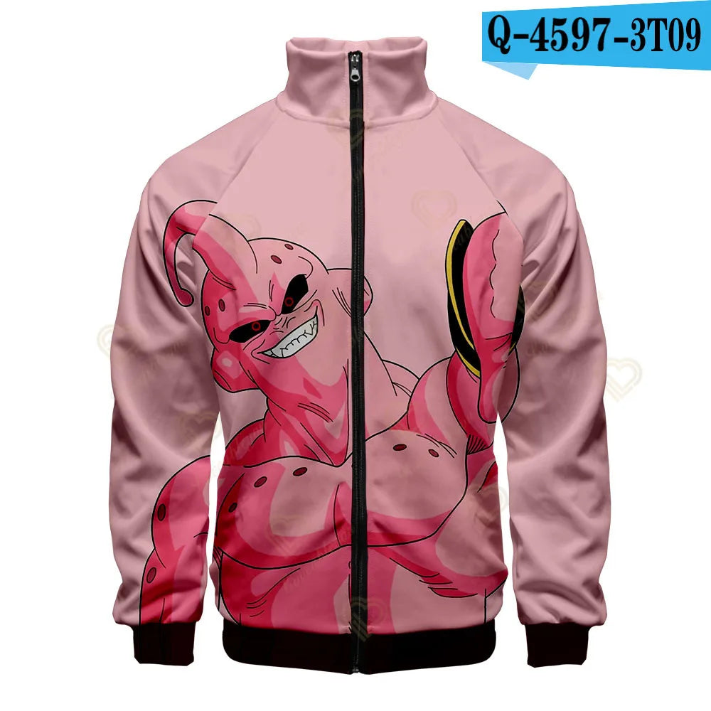 Japan Anime Harajuku Manga Dragon Ball Hoodies Sweatshirt Streetwear Winter Pullover Fashion Long Sleeve Men 3D Print Clothing
