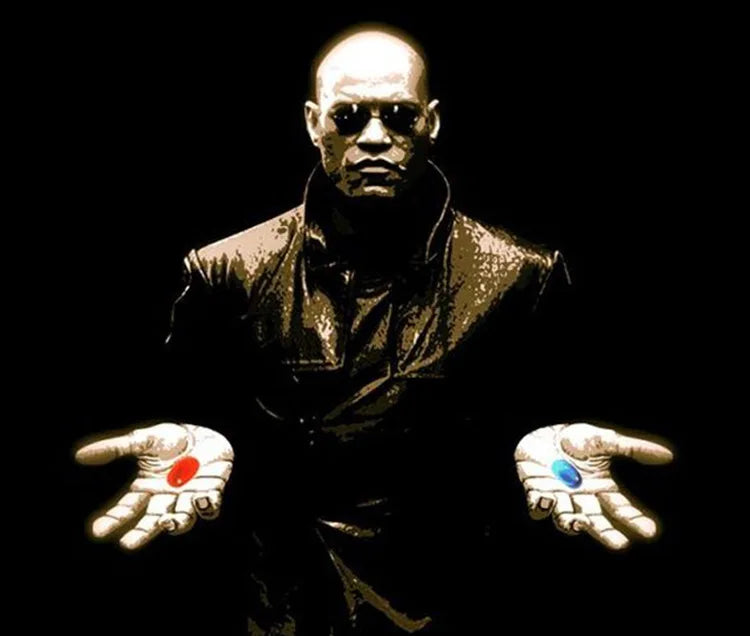 Kulaté bezrámové sluneční brýle pro muže Matrix Morpheus Pánské klasické brýle s nosní sponou Mini bezrámové značkové designové brýle UV400