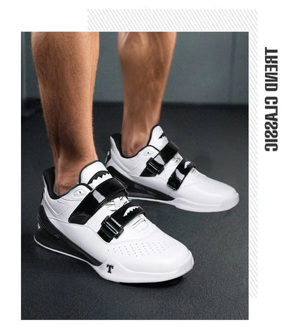Professional Weightlifting Shoes Comfortable Indoor Squat Training Shoes Durable Anti-Slip Weightlifting Hard Pull Sports Shoes