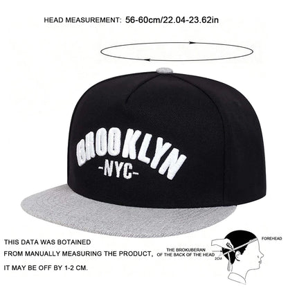 BROOKLYN letter embroidered snapback cap men fashion cotton% hat adjusted outdoor sport leisure hats hip hop baseball caps