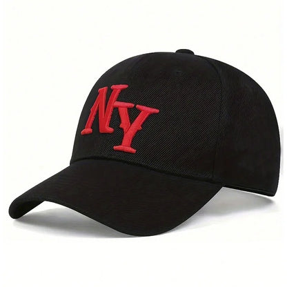 Embroidery NY letters NEW YORK Baseball Cap for Men Soft top Cotton sun hats Women Snapback sunbonnet Adult trucker caps ﻿
