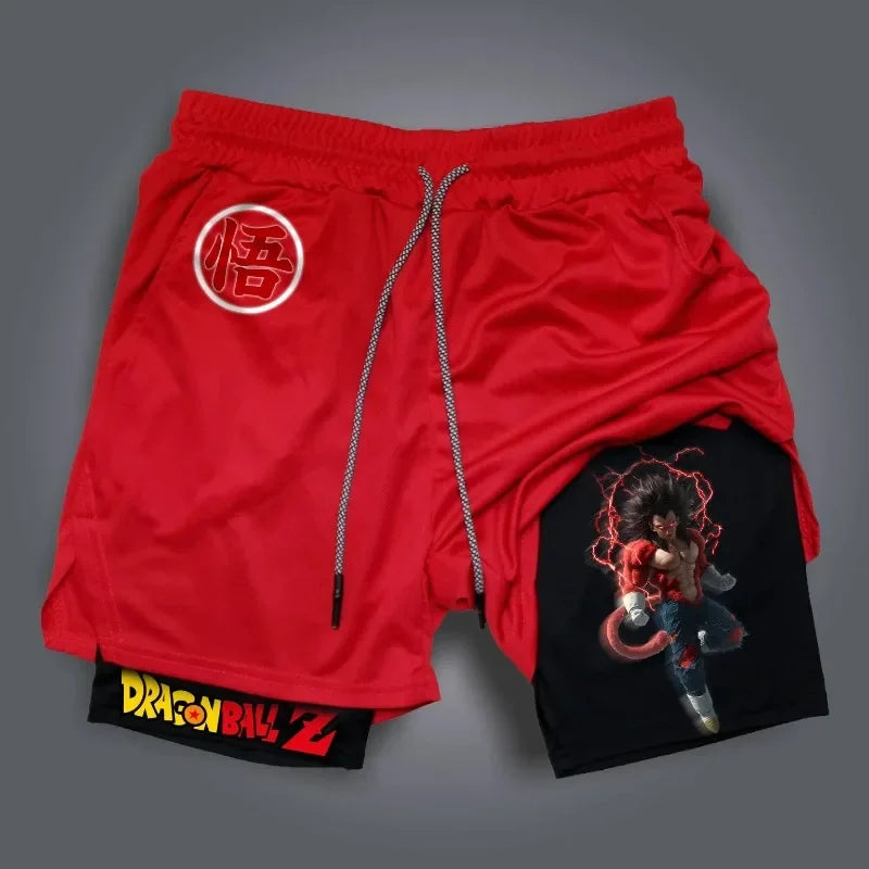 Dragon Ball Trendy Hot Items Power 2025 Super Championship Authorized Muscles Boxing Cosplay Parties Beach Quick-Drying Shorts