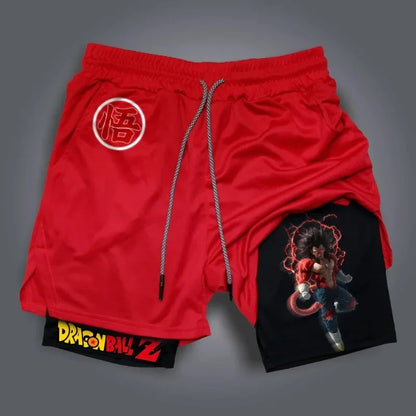 Dragon Ball Trendy Hot Items Power 2025 Super Championship Authorized Muscles Boxing Cosplay Parties Beach Quick-Drying Shorts