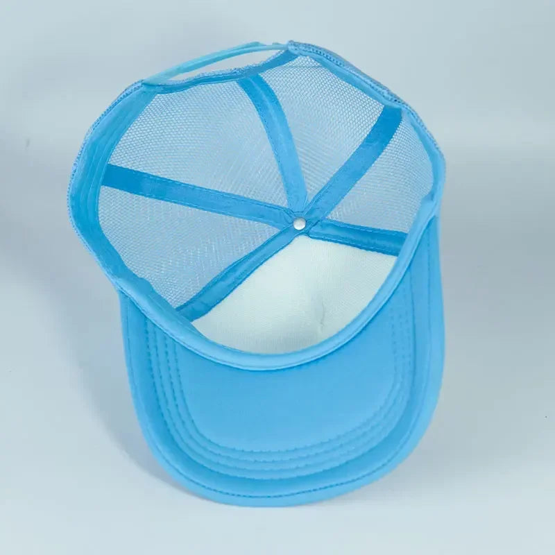 Trendy Anita Max Wynn Foam Trucker Hat Trendy Cute Mesh Snapback Caps Boy Girl Daily Sun Beach Fisherman Cap Female Summer Cap