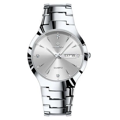 BANGWEI 2026 NEW Women's Watch Fashion Waterproof Luminous Elegant Weekly Calendar Exquisite women's quartz wrist watch reloj
