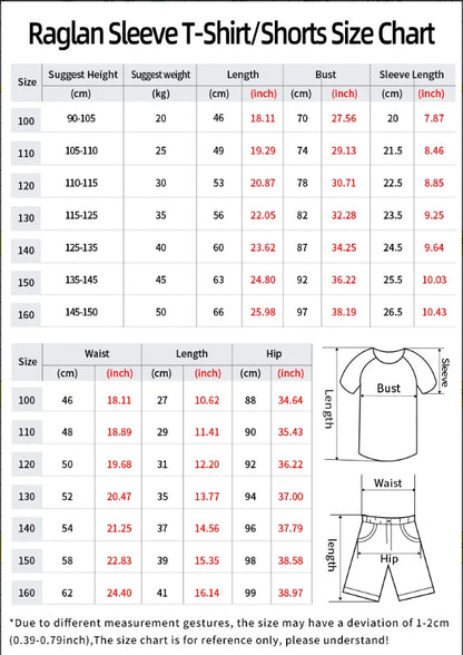 2026 Summer Dragon Ball Z Tshirt Set Kids Vegeta Boys Clothes Mens Women T-shirt Suit Trucksuit Clothes Short Sleeve Shorts Set