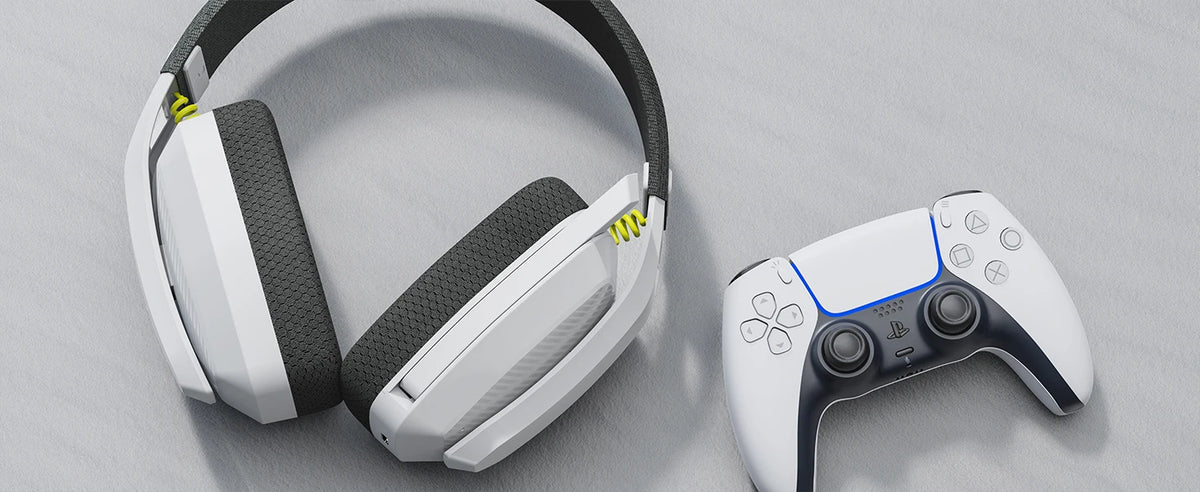 Casque de jeu sans fil BINNUNE BW06 2,4 GHz avec micro pour PS5 PS4 PC Mac Playstation, casque de jeu Bluetooth avec microphone