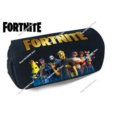Anime-Federmäppchen Kawaii Fortnite Stifteetui mit großem Fassungsvermögen, wasserdichte Handheld-Cosplay-Stiftetasche, Büro-Schreibwaren, Geschenkspielzeug