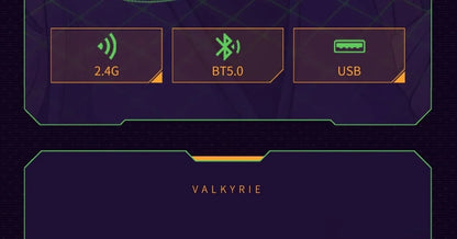 VALKYRIE M1 Wireless Mouse with 4K Wireless Receiver Charger PAW3395 Sensor 26000dpi RGB Wireless Bluetooth Three Mode Mouse