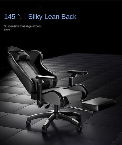 New Gaming Chair 9D Mechanical Dynamic Armrests 3D Lumbar Support Wide Seat Ergonomic Chair Gaming Live Streaming Swivel Chair