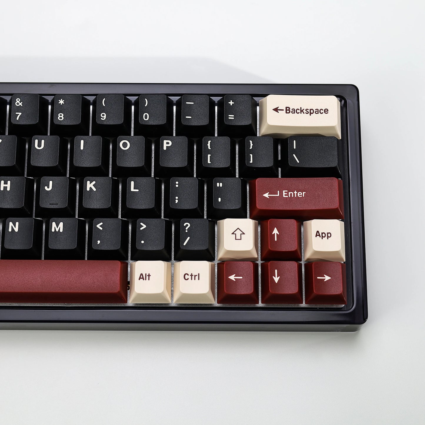 KBDiy GMK Rome Keycap Cherry Profile Double Shot PBT ISO Keycaps For Gamer Mechanical Keyboard Kit Gaming Point Retro Key Cap