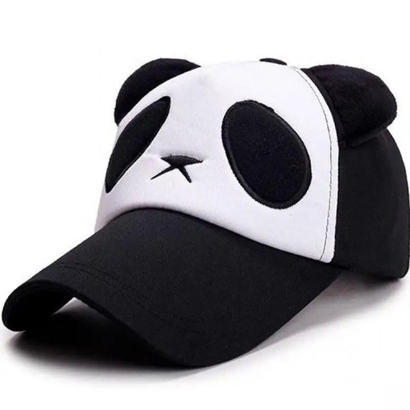 Casquettes de baseball d'été mignonnes avec panda pour hommes et femmes, casquettes hip-hop en coton à fermeture snapback, protection solaire, garçons et filles, casquettes d'extérieur, dropshipping