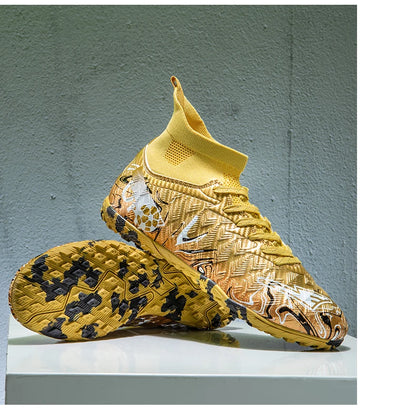 Neue professionelle Fußballschuhe für Herren, rutschfeste Fußballstiefel, Unisex, atmungsaktiv, für Futsal und Sport, neue Stollenschuhe, Dropshipping, ultraleicht
