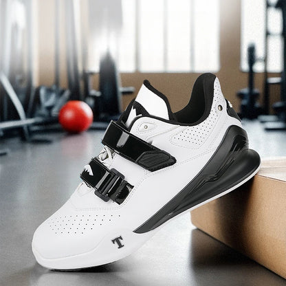 Professional Weightlifting Shoes Comfortable Indoor Squat Training Shoes Durable Anti-Slip Weightlifting Hard Pull Sports Shoes