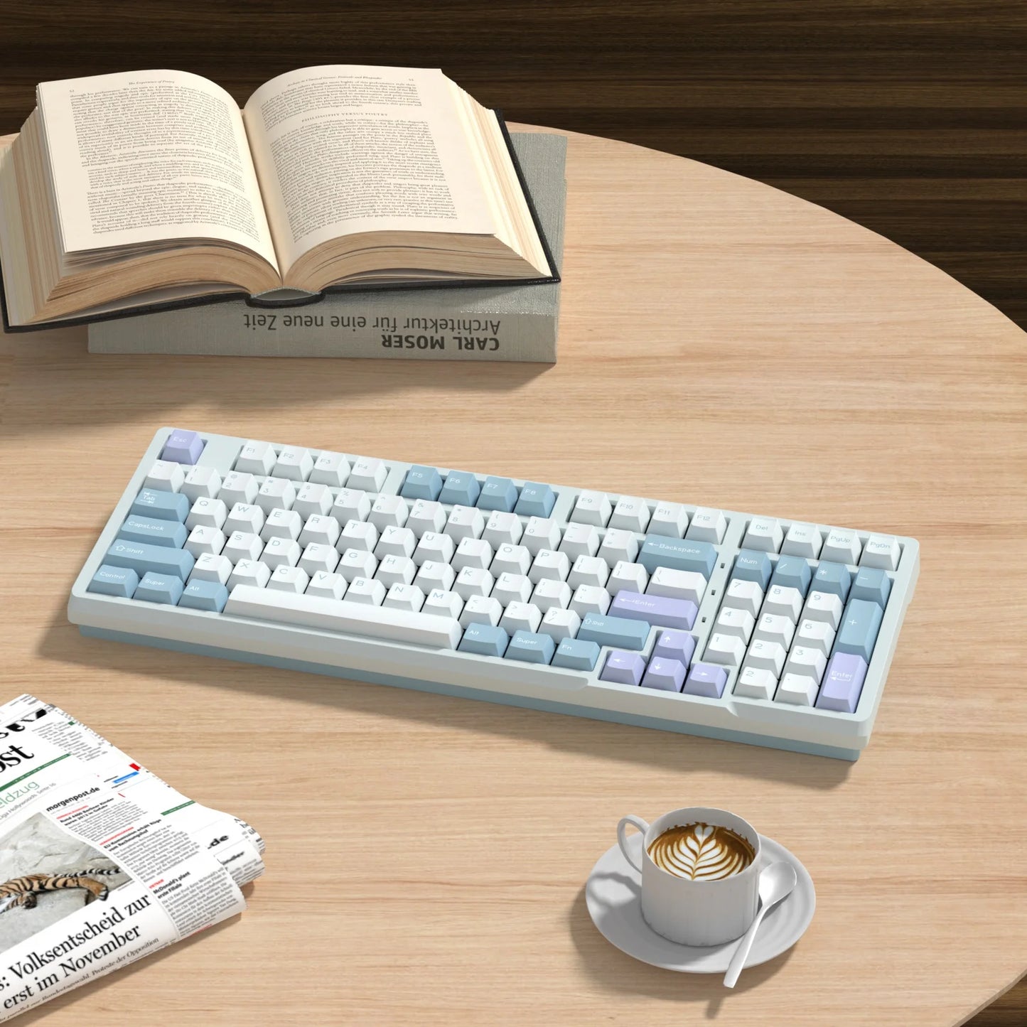 KBDiy GMK Illusion Keycap Perfil Cherry Double Shot PBT ISO Teclas para Kit de Teclado Mecânico Gamer Gaming Point Retro
