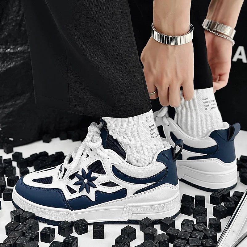 Modne muške cipele, trendi street skateboard cipele, luksuzni brend, tenisice za trening, prozračne mrežaste casual cipele, tenis masculino