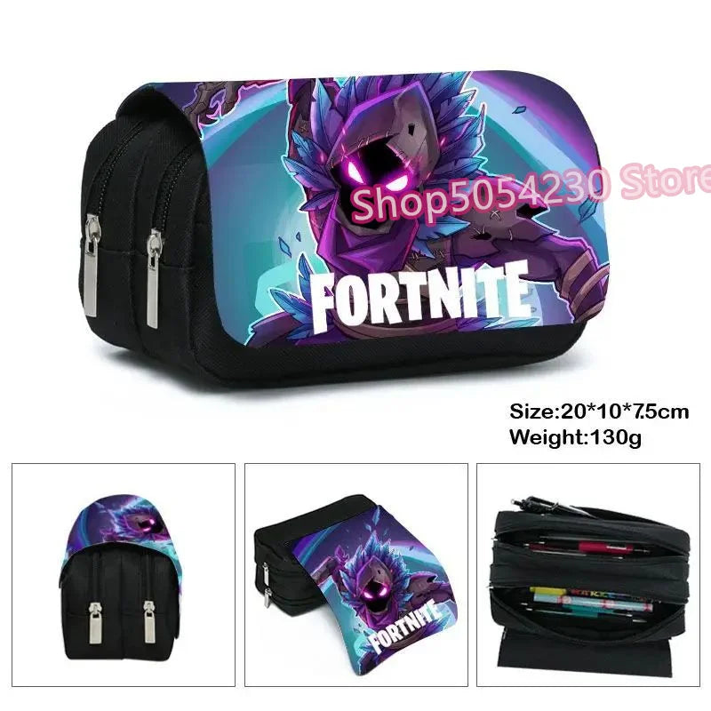 Zaino Fortnited 3PCS per ragazzi, Victory Game, 16 Inch, resistente all’acqua, per scuola materna, zaino scolastico cool per scuola elementare
