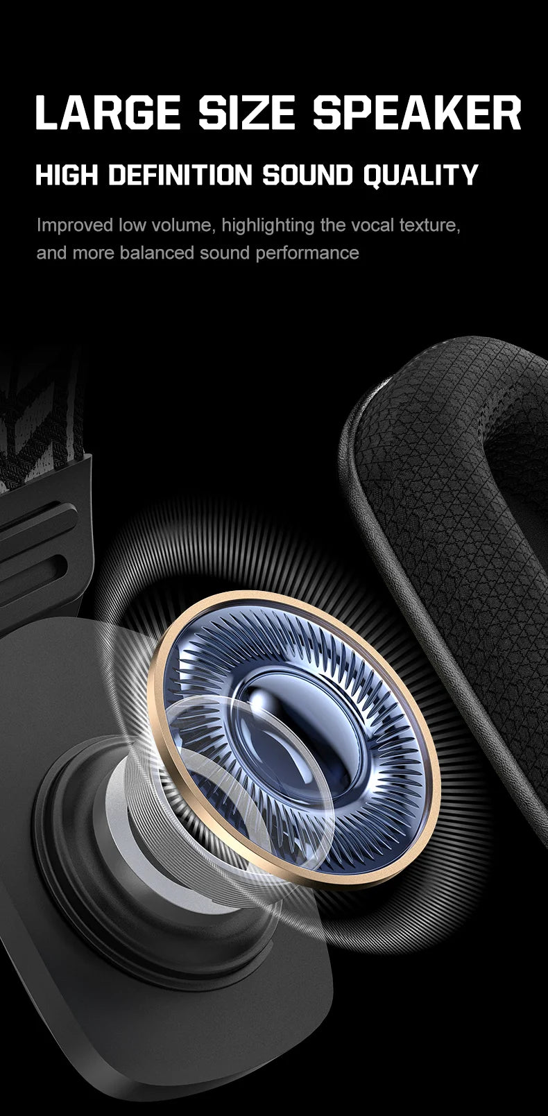 Auriculares gaming inalámbricos ONIKUMA GT828 Bluetooth 5.3 RGB con micrófono, cancelación de ruido y conexión de 4 modos para PC, PS5 y portátil