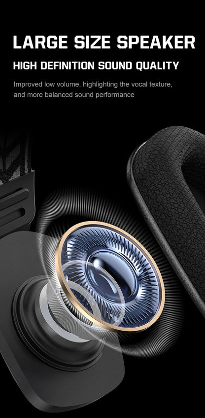 Auriculares gaming inalámbricos ONIKUMA GT828 Bluetooth 5.3 RGB con micrófono, cancelación de ruido y conexión de 4 modos para PC, PS5 y portátil