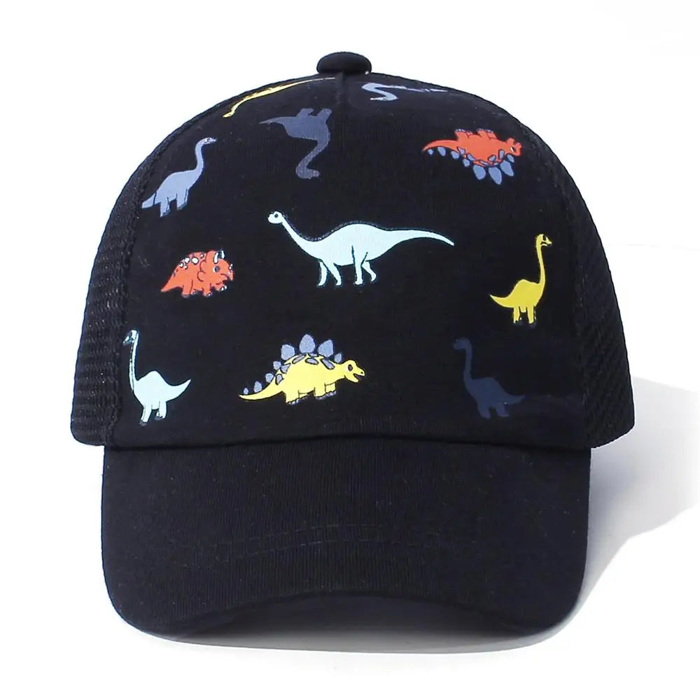Toddler Baseball Hat Sun Protection Baby Cap Adjustable Fit Mesh Baseball Hat Outdoor Beach Sun Cap for Kids 1-5Years