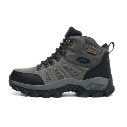 PLUS SIZE Unisex High-Top Adventure Sneakers Durable Grip Non-Slip Lace-Up Comfort Ideal for Outdoor Hiking Boots Men Footwear