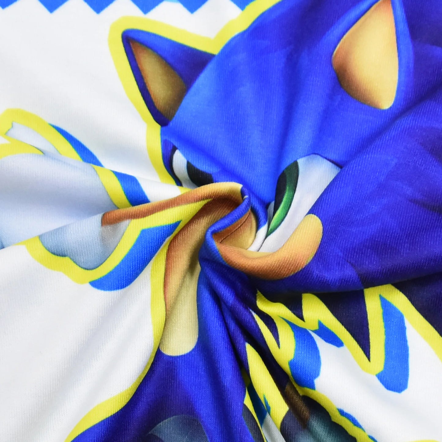 Sonic New Spring Autumn Children's Pajamas Boys and Girls Cartoon Long Sleeve Clothes Toddler Cotton Pajama Set Hedgehog Gift