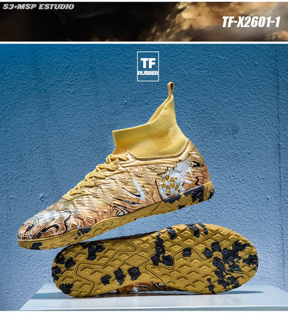 Neue professionelle Fußballschuhe für Herren, rutschfeste Fußballstiefel, Unisex, atmungsaktiv, für Futsal und Sport, neue Stollenschuhe, Dropshipping, ultraleicht