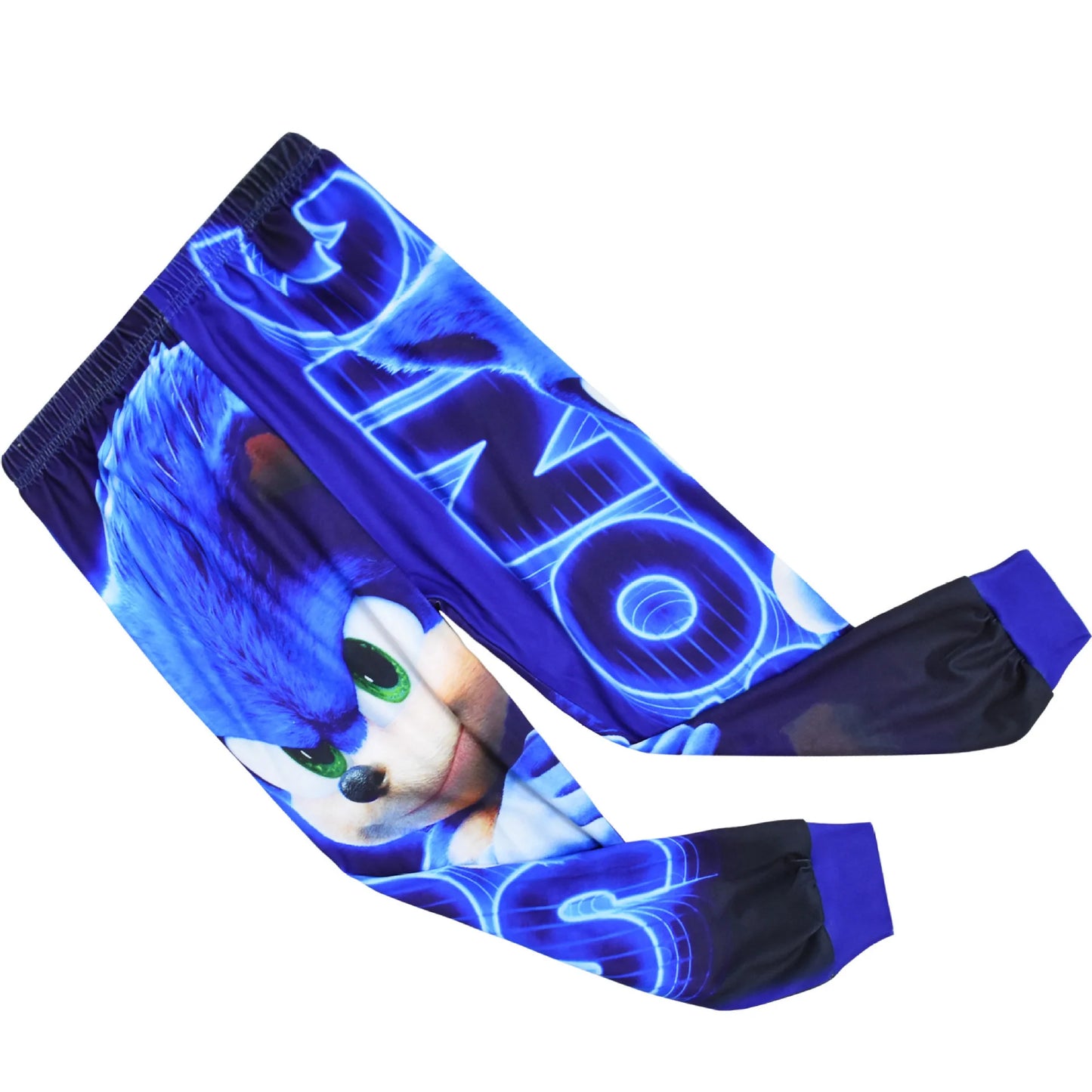 Sonic New Spring Autumn Children's Pajamas Boys and Girls Cartoon Long Sleeve Clothes Toddler Cotton Pajama Set Hedgehog Gift