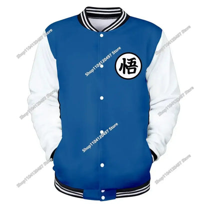 Dragon Ball Goku Kid Men Zipper Hoodie Cartoon Japan Style Anime Women Sweatshirt 2025 New Fashion Children Jackets Coat, Produit gaming premium Fraquane