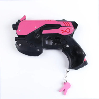 Jogo Overwatch D.Va Auricular Arma Hana Song DVA Pistola Arma Adereços de Cosplay Brinquedo para Festa de Natal e Halloween Acessórios de Cosplay