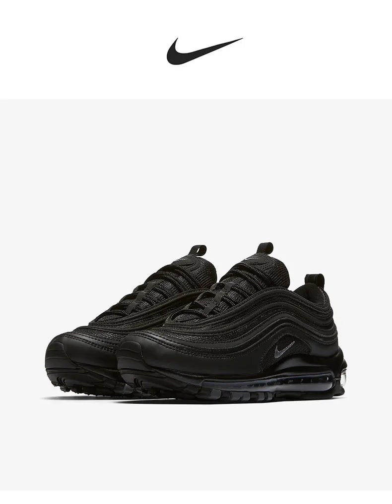 Oryginalne damskie buty do biegania Nike AIR MAX 97 z poduszką powietrzną typu „Bullet” 921733-001