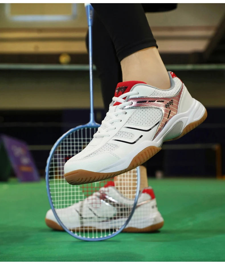 2025 New Professional Badminton Shoes Sneakers Men's Tennis Breathable Anti-Slippery Volleyball Sport Shoes for Men and Women