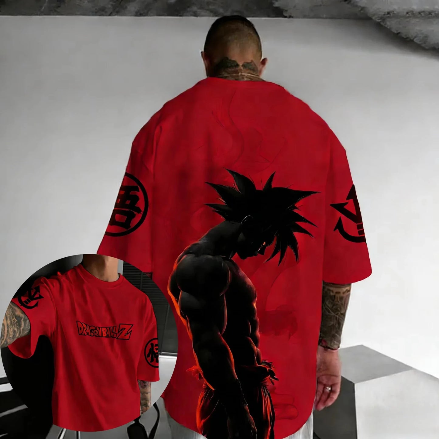 Dragon Ball Japanese Anime Men's T-Shirt Boys Children Harajuku Style Short Sleeve Kids Goku Top Summer Fashion Clothing